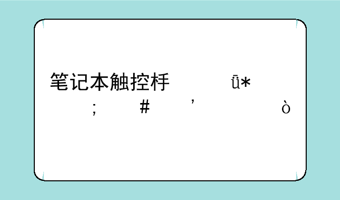 笔记本触控板驱动怎么安装？