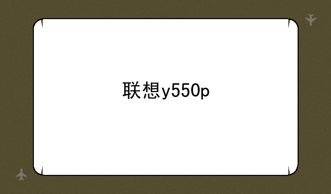 联想y550p