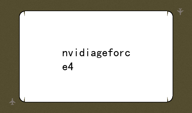 nvidiageforce4
